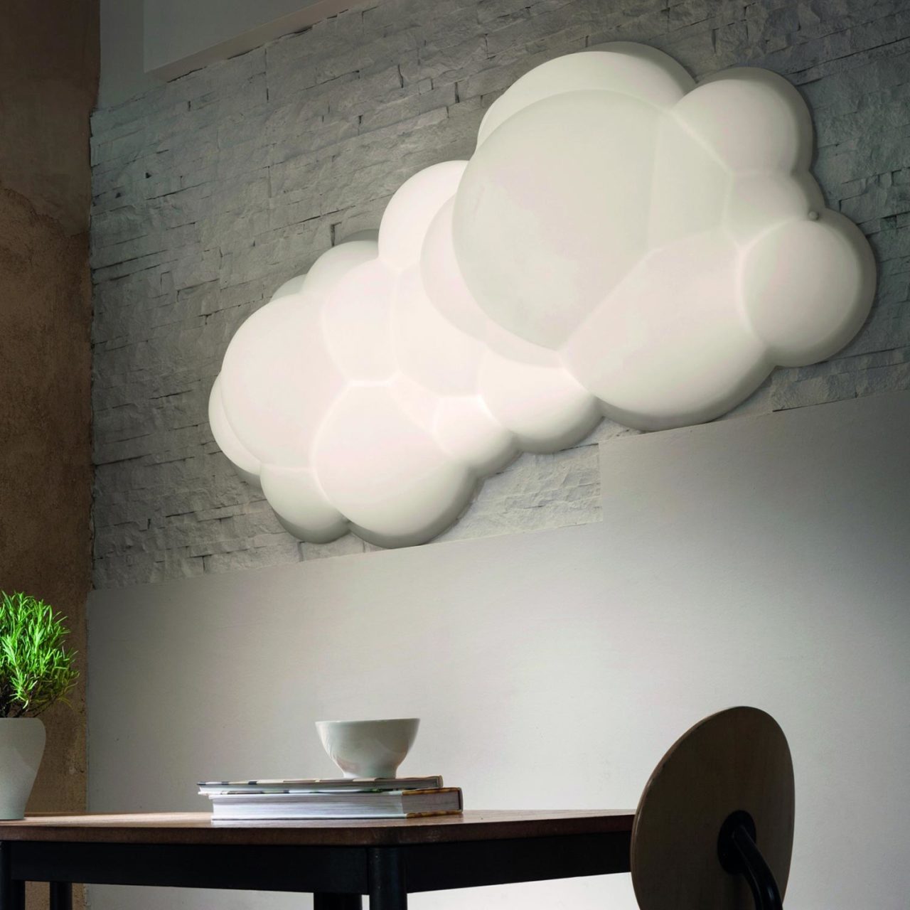 Nuvola Wall Ceiling Lamp by Nemo Lamps Nuvola Wall Ceiling Lamp by Nemo Lamps
